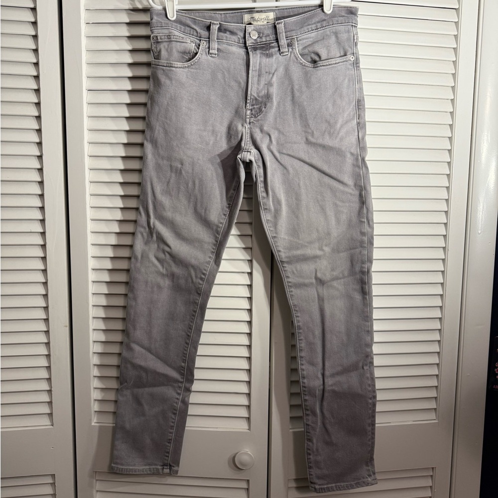 Madewell Gray Skinny Jeans